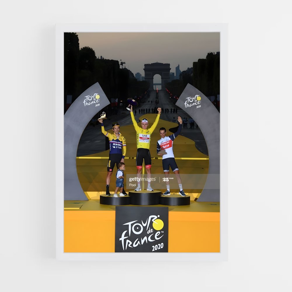 Poster La Victoire à Paris – affiche Cyclisme (vue 3)